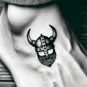Tiny Viking Helmet With Horns