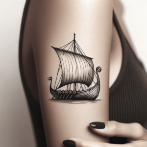 Tiny Viking Ship