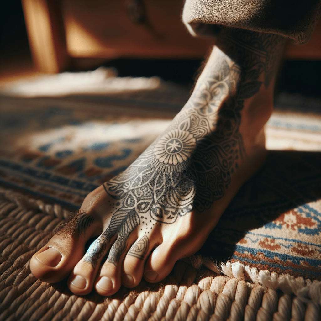 Toe Tattoo