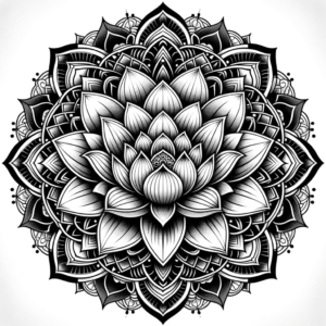 Traditional Lotus Mandala