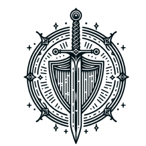 Traditional Sword With Shield