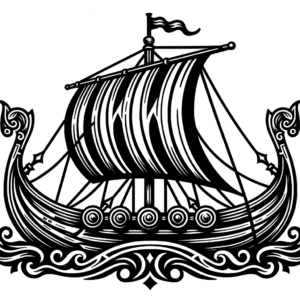 Traditional Viking Ship