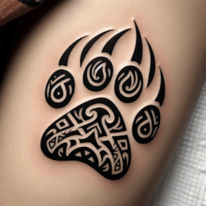 Tribal Bear Claw