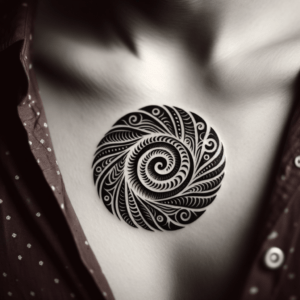 Tribal Spiral Design
