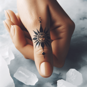 Tribal Sun On The Thumb