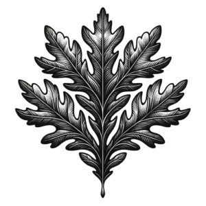 Viking Botanical Oak Leaf