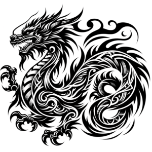 Warrior Tribal Dragon