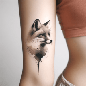 Watercolor Fox