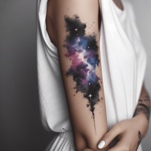 Watercolor Galaxy