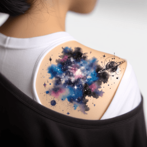 Watercolor Galaxy