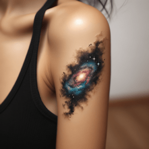 Watercolor Galaxy