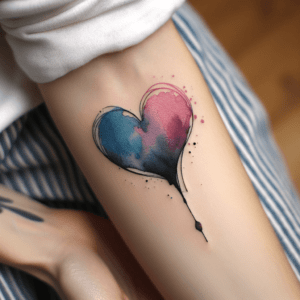 Watercolor Heart