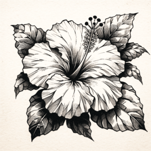 Watercolor Hibiscus
