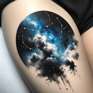 Watercolor Night Sky