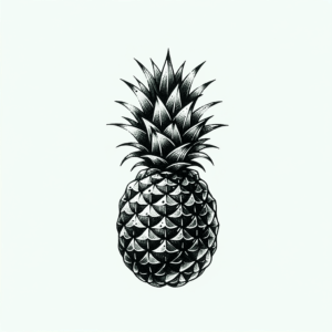 Watercolor Pineapple