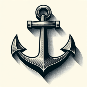3D Anchor With Shadow Effects