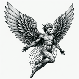 3D Angel With Dynamic Wings