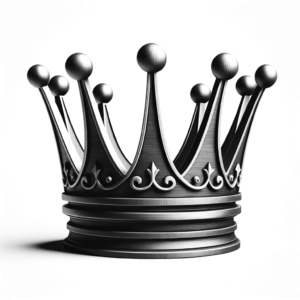 3D Crown With Realistic Shading