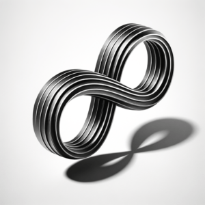 3D Infinity With Shadow Effects