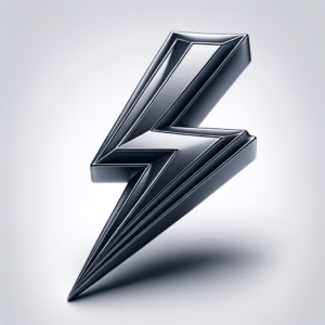 3D Lightning Bolt With Realistic Effects