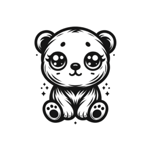 Adorable Bear With Big Eyes