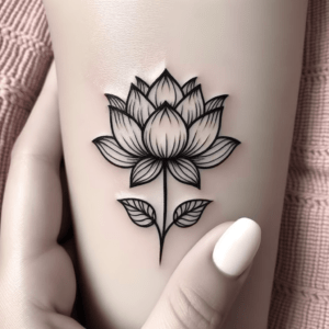 Adorable Lotus With Charming Style