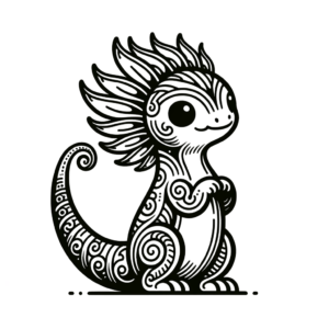 Adorable Quetzalcoatl With Charming Design