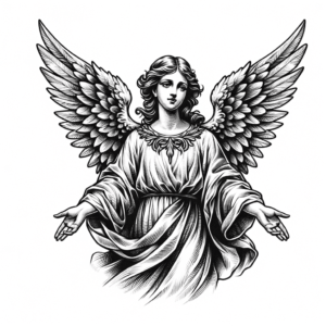 Angel With Open Arms