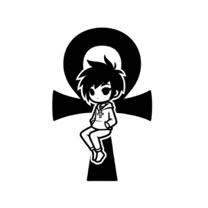 Anime Ankh With Chibi Character