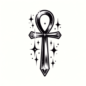 Anime Ankh With Sparkles