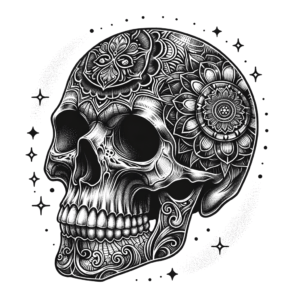 Artisan Skull With Handcrafted Details