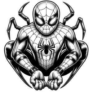 Artisan Spiderman Drawing