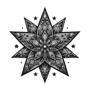 Artisan Star With Intricate, Hand-Crafted Details