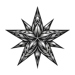 Artisan Star With Intricate, Hand-Crafted Details