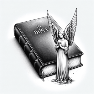 Bible With A Small Angel, Dainty