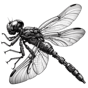 Biomechanical Dragonfly Components