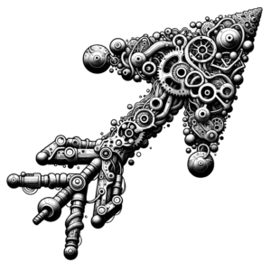 Biomechanics Arrow With Mechanical Components