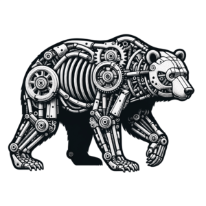 Biomechanics Bear With Mechanical Joints