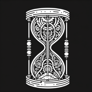 Biomechanics Hourglass With Integrated Gears