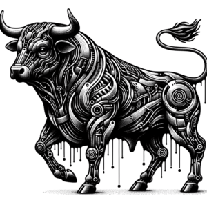 Biomechanics Taurus Bull With Mechanical Details