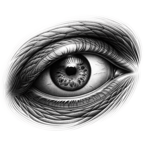 Blackwork Shading Bringing Out The Depth Of An Eye