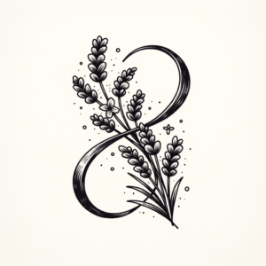 Botanical Infinity With Lavender