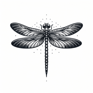 Classic Americana Dragonfly Elements