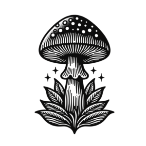 Classic Americana Mushroom With Traditional Look