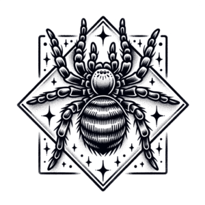 Classic Americana Spider Design