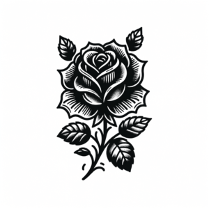Classic Traditional Rose Design