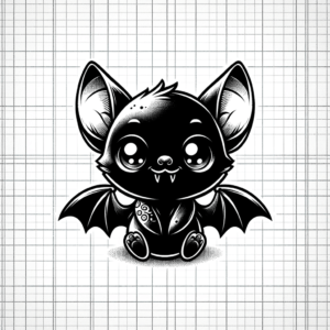 Cute, Adorable Vampire Bat