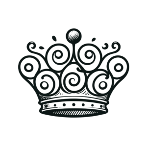 Cute Crown With Whimsical Design
