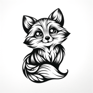 Cute Fox With Big, Sparkling Eyes