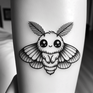 Cute Moth With Big Eyes
